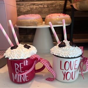 Valentines mini mugs